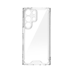 Capa de Silicone com Cantos Duras para Samsung Galaxy S23 Ultra Transparente